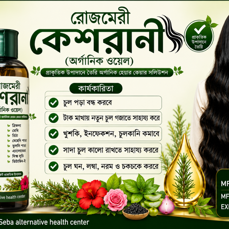 Rosemary Kesrani Hair Oil