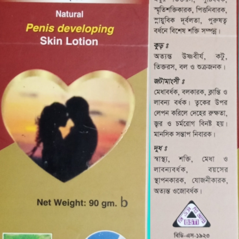 Penis skin lotion orshoganda strong panic
