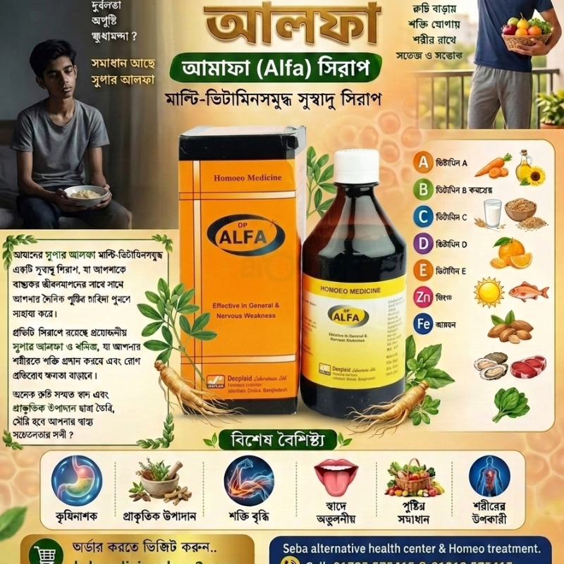 ALFA Syrup Vitamin